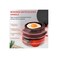 Sandwich Toaster and Burger Maker with Egg Rings and Timer, Non-Stick Ceramic Plates, Easy Cl