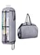 2 in 1 Portable Extra Large Hanging Closet Organizer, Hanging Garment Bags, Closet Storage Bag, Moving Bags, skirt Clothes Storage Bag, Moving Garment, Dresses Suit Protector Cover, Cloth Travel Bag