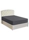 COLLECTION Stripe DARK GREY King Size Fitted Sheet 180 x 200 cm with 2 Pillow Cases