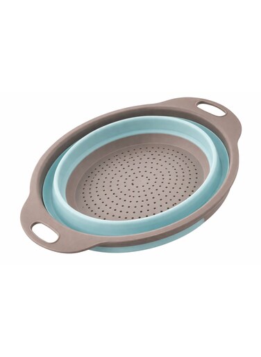B&amp;S Collapsible Silicone Colander Foldable Kitchen Strainer