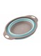 B&amp;S Collapsible Silicone Colander Foldable Kitchen Strainer