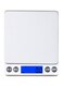 Baking Food Scale White/Silver/Blue 130 x 109 x 20mm