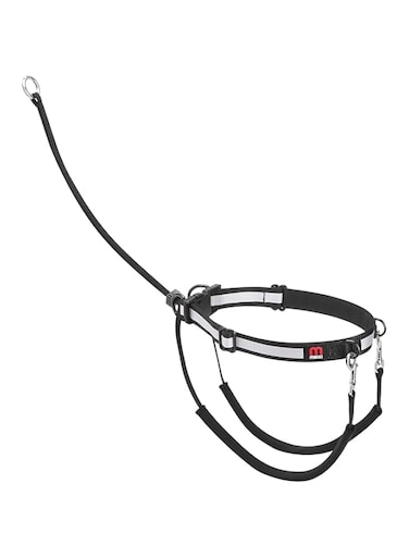 Mikki Dog, Puppy Anti Pull Harness Halter -No More Pulling, Tugging Or Choking -Fit All Leads -Small, Black