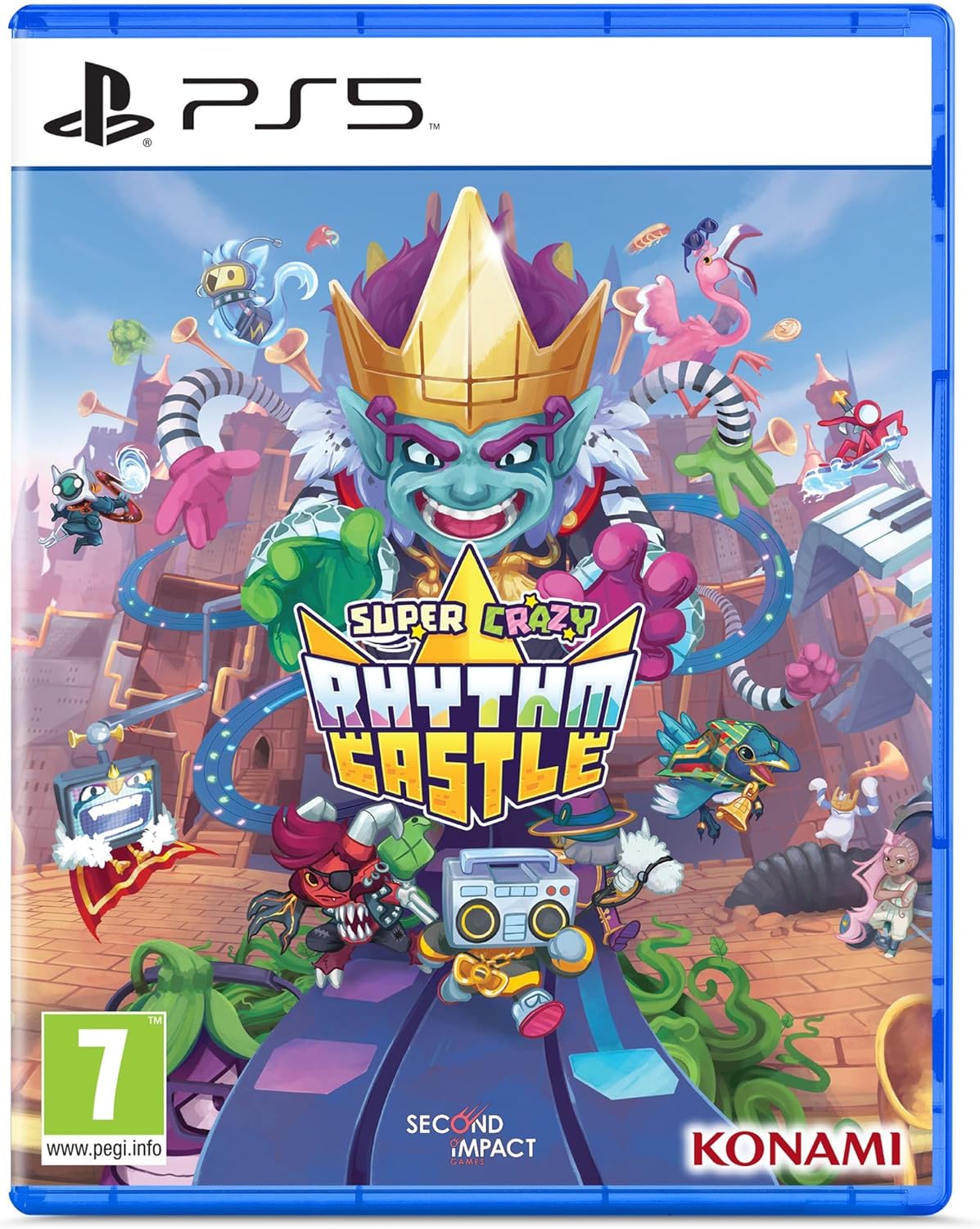 SONY SONY PS5 Konami Super Crazy Rhythm Castle Game