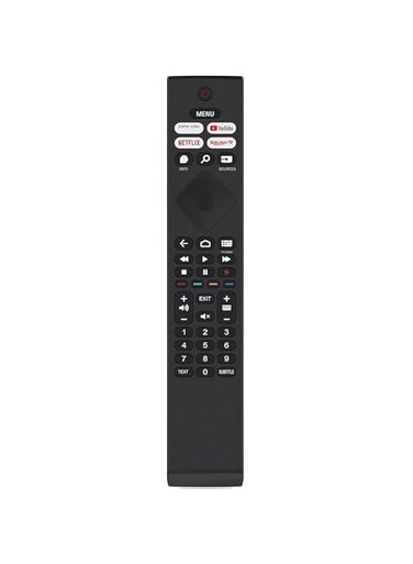Replacement Remote Control for Smart 4K UHD LED Android TV &ndash; Compatible with 55PUS7406/12, 55PUS7406, 65PUS7406, 43PUS7556/12, 50PUS7556/12, 65PUS7406/12, 43PUS7406, 50PUS US7406land US10