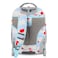 J World New York Sunrise Kids Rolling Backpack - FLOATING APPLE