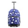 J World New York Sunrise Kids Rolling Backpack - PUFFY STAR