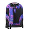 J World New York Sunrise Kids Rolling Backpack - HEART SPRAY