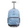 J World New York Sunrise Kids Rolling Backpack - PANDA
