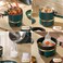 Multifunctional 220V Electric Split Cooker with Induction Base, Portable Non-Stick Pot &amp; Fry Pan Set