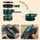 Multifunctional 220V Electric Split Cooker with Induction Base, Portable Non-Stick Pot &amp; Fry Pan Set