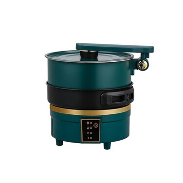 Multifunctional 220V Electric Split Cooker with Induction Base, Portable Non-Stick Pot &amp; Fry Pan Set