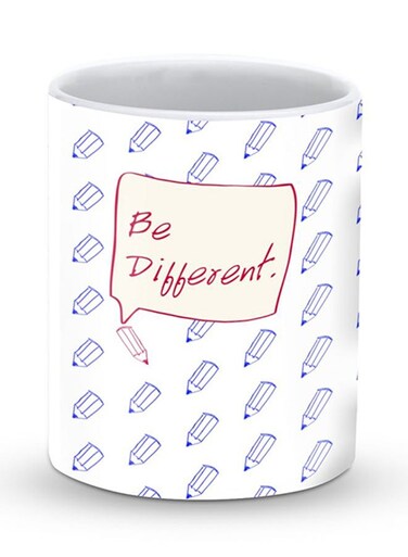Premium Be Different Designer Mug White/Blue/Pink