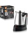 Electric Turkish Coffee Maker, Stainless Steel, 360-Degree Rotation, Coffee Kettle for Home, Coffee Kettle for Office