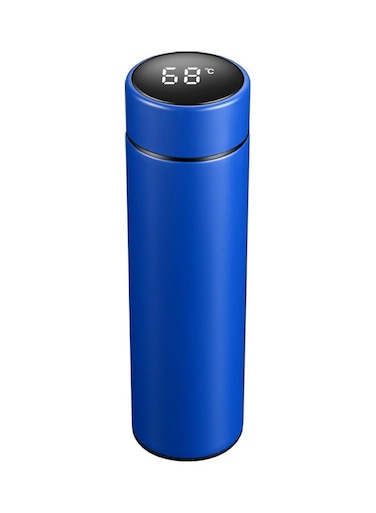 Vacuum Insulated Temperature Display LCD Touch Screen Stainless Steel Bottle Multicolor 24x7x7cm