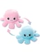 ECVV Reversible Octopus Plush Doll Baby Reversible Plushie Stuffed Animal Cute Octopus Toys for Children Girls Boys Birthday Gift