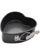 Dubai Gallery Heart-Shaped Buckle Cake Baking Mould Black/Silver 4Inch AMZ-N33981073A