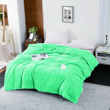 STARGOLD Double Ply Blanket 160X220cm, 3kg  100% Polyester Suitable Winter And Rainy Season