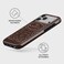 جراب Burga المميز لهاتف iPhone 17 Pro Max بلون الشوكولاتة الساخنة، متوافق مع غطاء صلب مزدوج الطبقات مع حماية من السيليكون - غطاء مقاوم للخدوش والصدمات