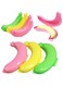 Oasisgalore 3Pcs Banana Case, Cute Banana Protector Storage Box, Portable Banana Holder for Lunch Boxes, BPA-Free Fruit Container for Outdoor Travel (3 Colors)