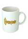Print Castle Vania Printed Ceramic Mug White/Yellow