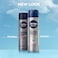 NIVEA MEN Antiperspirant Spray for Men Silver Protect Antibacterial Protection 150ml