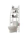 ARTC 3 Shelf Bathroom Space Saver,Over The Toilet Rack,Bathroom Corner Stand Storage Organizer Accessories,The Washing Machine,Bathroom Tower Shelf (Sailboat Toilet Rack)