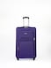 VIPTOUR 4 Piece Softside Spinner 4 Wheels Fabric Trolley Luggage With Number Lock 20/24/28/32 Inches