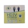 HDMI Cable resolutions 4K 3 Meter PVC Gold Plated Connector PVC Cable Black Color PC