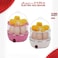 Electric Egg Boiler 14 Eggs 350W Double Layer Steamer Auto Shut-Off Multi Cooker BPA Free Lid