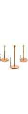 MOMENT 1 Pack Bamboo Roll Holder countertop Tissue Stand Bamboo Paper Towel Holder Kitchen Paper Towel Stand Tissue Holder Paper Towel Holders Tissue Paper Bamboo Toilet