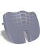Memory Foam Coccyx Seat Cushion for Tailbone Pain   2 Years Warranty   Sciatica, Back Pain Relief - Orthopedic Chair Cushions   18 x 14 x 3 Inch   Grayish Blue