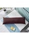 Long Body Pillow 1pc, Fabric: 100% Polyester 85 GSM Microfiber 1 cm Stripe Super Soft, Filling: 1300 gm Hollow Fiber Comfort, Breathable &amp; Ultra Soft Size: 45 x 120 cm, Color: Chocolate
