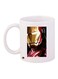 Ironman Printed Coffee Mug White/Gold/Red