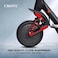 Crony High Configuration Electric Scooter, Aluminum Alloy Frame With Front Shock Absorber, Rear View Mirror, LED Headlamp, App Control, Bluetooth Speaker, Turn Signal, 7 Color LED Base, Phone Holder