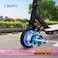 Crony High Configuration Electric Scooter, Aluminum Alloy Frame With Front Shock Absorber, Rear View Mirror, LED Headlamp, App Control, Bluetooth Speaker, Turn Signal, 7 Color LED Base, Phone Holder
