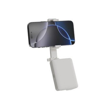 Lifestyle 3-in-1 Bluetooth Selfie Stick with Detachable Fill Light &amp; Stand - White