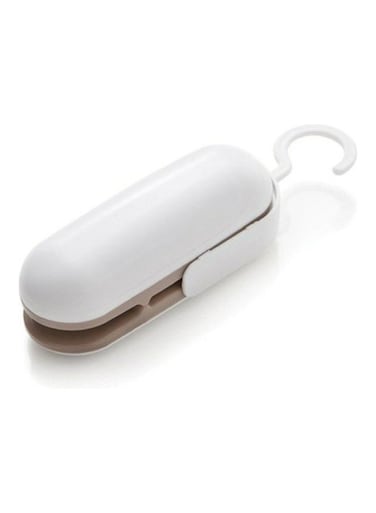Mini Vacuum Sealing Machine For Food Chip Bag White 16x5x5cm