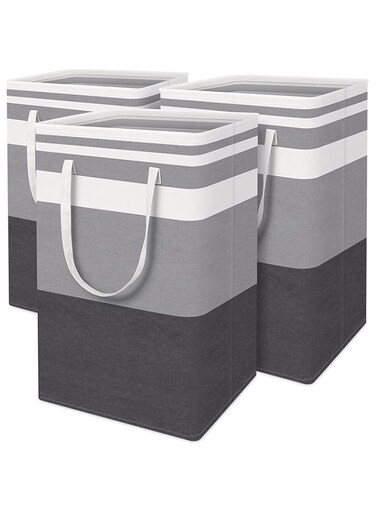 ANTOLE Laundry Basket,75L Waterproof Large Laundry Basket,ollapsible Laundry Bag with Extended Handles for Laundry Clothes Toys, Family Dorm Room Essentials