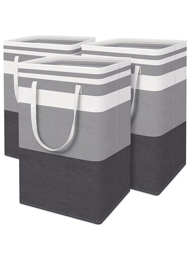 ANTOLE Laundry Basket,75L Waterproof Large Laundry Basket,ollapsible Laundry Bag with Extended Handles for Laundry Clothes Toys, Family Dorm Room Essentials