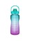 KASTWAVE Water Bottle, Sport Half Gallon Water Bottle with Straw &amp; Time Marker, 64 Oz Large Motivational Water Bottle, 2200ml BPA Free Water Bottle for Travel, Gym, Workout, Cycling Daily Drinking