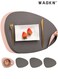 Leather Placemat and Coaster 4 Piece Set, Waterproof, Washable and Easy to Clean Table Mat, Heat Resistant Non Slip Placemat, Suitable for Kitchen Table&iuml;&frac14;&OElig;Placemats, Dual-Sided Placemats Waterproof Faux Leather Placemats Set of Mats and Coasters Non-Slip Washable Table Mats for Dining Table(4 Placemat)