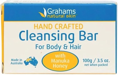 Grahams Natural Skin Cleansing Bar, 100g