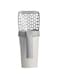 Okbuynow Cat Litter Scoop Integrated Shovel01 With Hollow Sifter Extra Waste Bin Ergonomic Handle Solid Pp Scooper For Kitty Litter Boxes 11.4" X4.7" Grey Gray