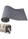 TOMVAES Cat Scratching Mat, Dark Grey Self-Adhesive Carpet, Trimmable Cat Scratcher Pad, Furniture Protector, Couch Floor Wall Bed Protection Mat, Pet Climbing Pad, 40 * 200cm