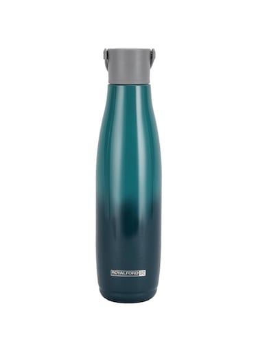 Royalford 700ml Water Bottle RF12183 Stainless Steel Double Wall Insulated thermos Bottle Hot Cold Water Flask Sports Bottle for Indoor and Outdoor Unbreakable Leak-proof Light weight Assorted Colors