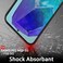 Case for Samsung Galaxy M55 / Samsung Galaxy C55, Camera Protection Ultra Slim Soft TPU Silicone Matte Shockproof Bumper Full-Body Protective Cover for Samsung Galaxy M55 / Samsung Galaxy C55 Black