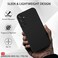 Case for Samsung Galaxy M55 / Samsung Galaxy C55, Camera Protection Ultra Slim Soft TPU Silicone Matte Shockproof Bumper Full-Body Protective Cover for Samsung Galaxy M55 / Samsung Galaxy C55 Black