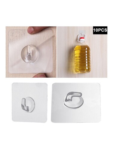 Strong Sticking Wall Hanger Hook Transparent 20*10*20cm