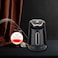 Electric Turkish Coffee Maker, 300ml Capacity, One-Button Operation, 4-Cup Coffee Machine - Black

